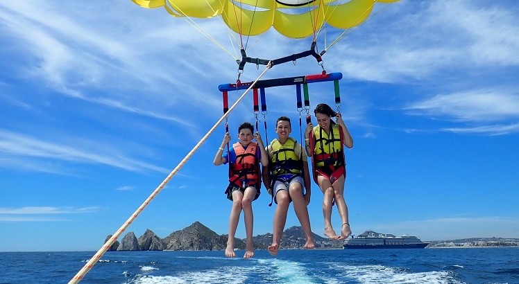 Happy Flights Parasailing — Triple