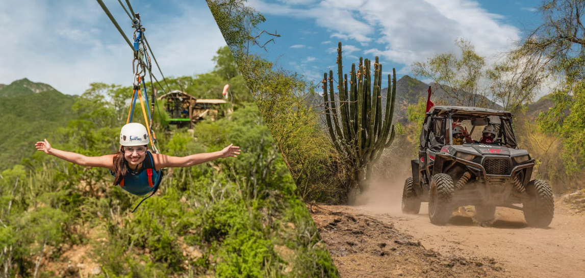 Cabo Adventures: Zipline, 4x4 & Rappel